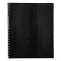 Blueline NotePro Notebook, 1 Subject, Medium/College Rule, Black Cover, 11 x 8.5, 75 Sheets REDA10150BLK